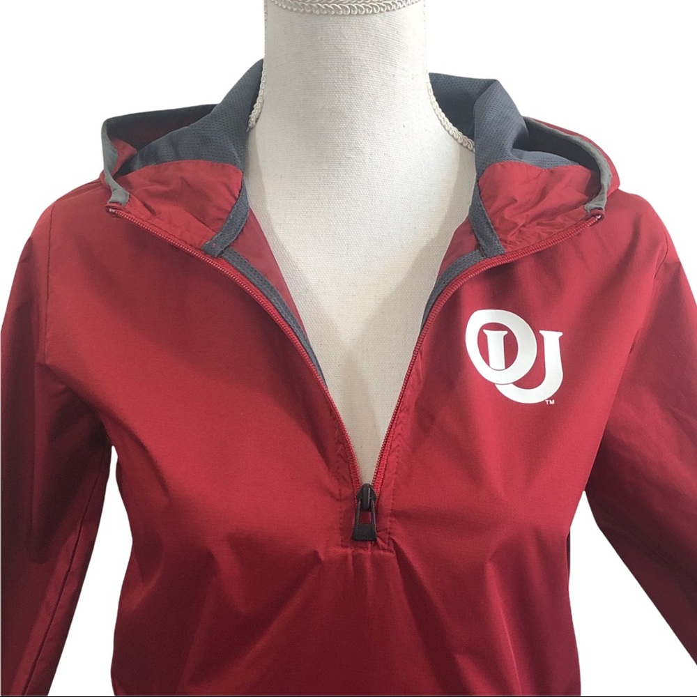 GEN2 - UNIVERSITY OF OKLAHOMA WINDBREAKER - NEW WITH TAGS - SIZE MEDIUM - B13